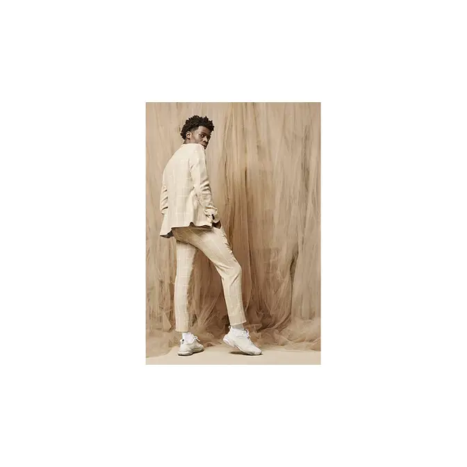 puma thunder desert white trainers