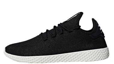 white pharrell williams tennis hu shoes