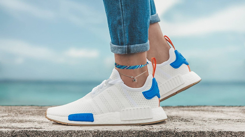 nmd white blue buy clothes shoes online