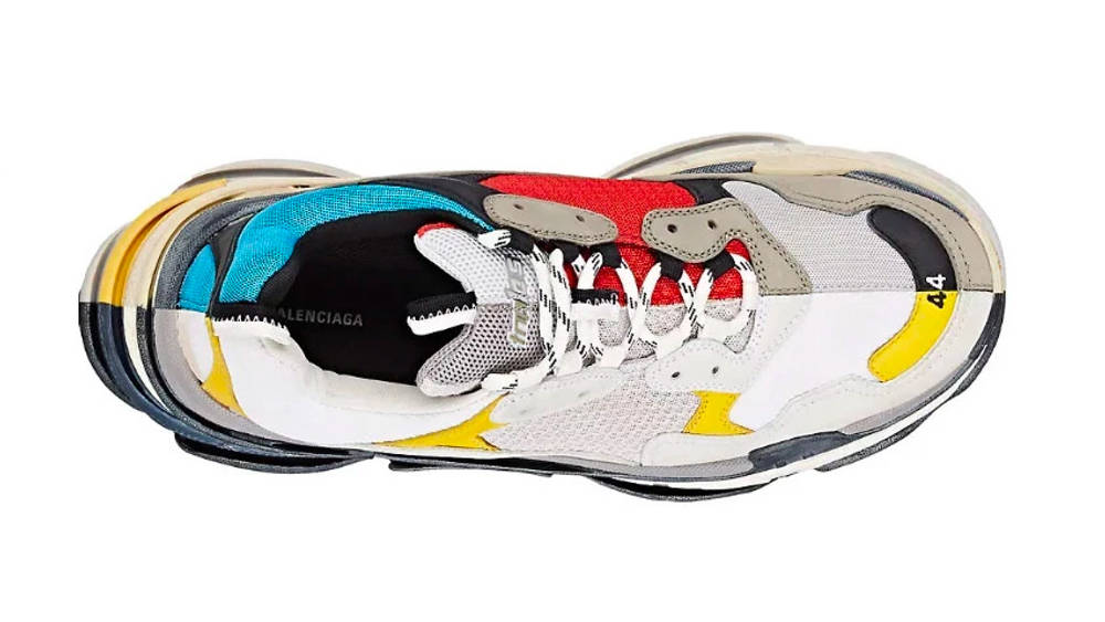 balenciaga triple s half and half balenciaga triple s half and half