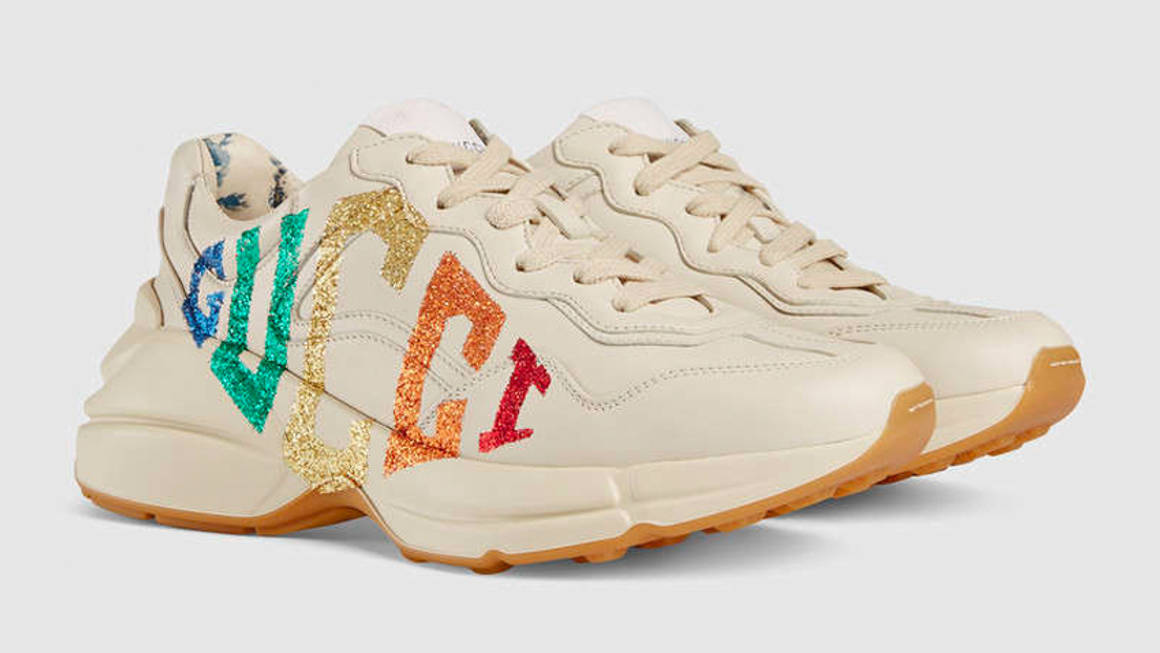 Gucci's Rhyton Sneaker Is Somewhere Over The Rainbow... The Sole Supplier