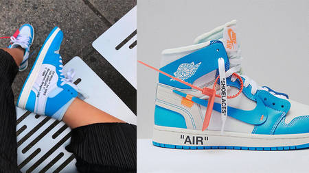 The Off-White x Air Jordan 1 "UNC" Is Re-Releasing This Month The Off-White x Air Jordan 1 "UNC" Is Re-Releasing This Month