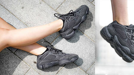 An Exclusive On Foot Look At The "Utility Black" YEEZY 500 Desert Rat An Exclusive On Foot Look At The "Utility Black" YEEZY 500 Desert Rat