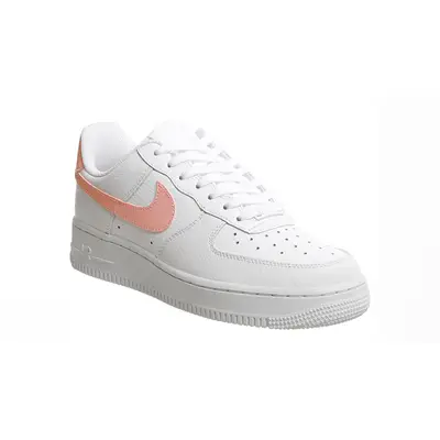 white and oracle pink air force 1