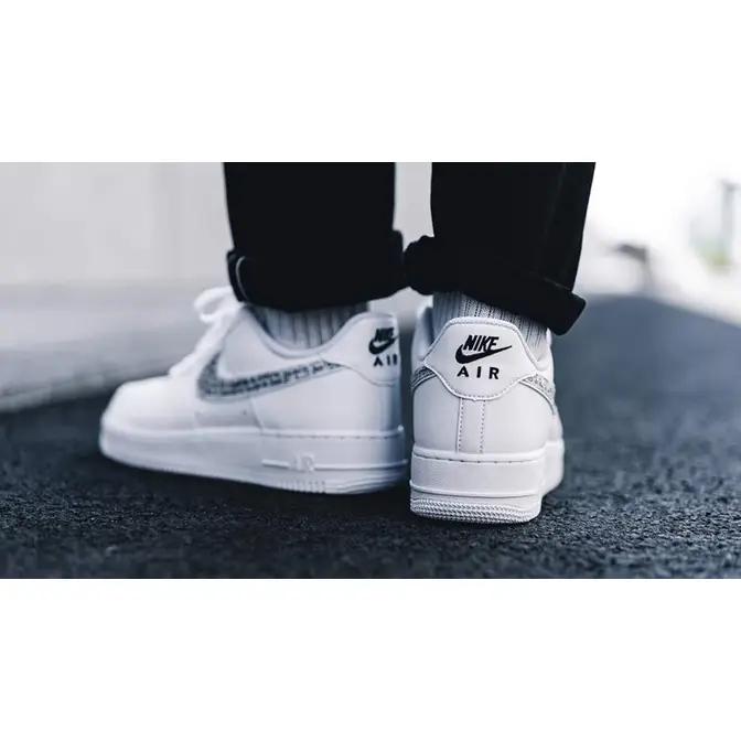 White high nike air force 2024 1 lv8