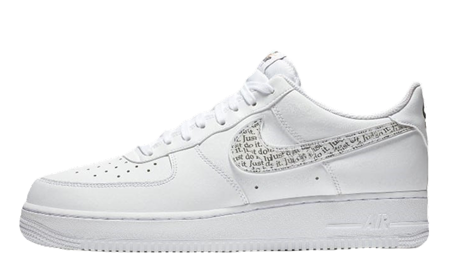 nike air force 1 low just do it pack white