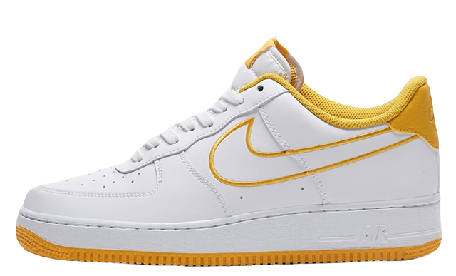 yellow and white af1