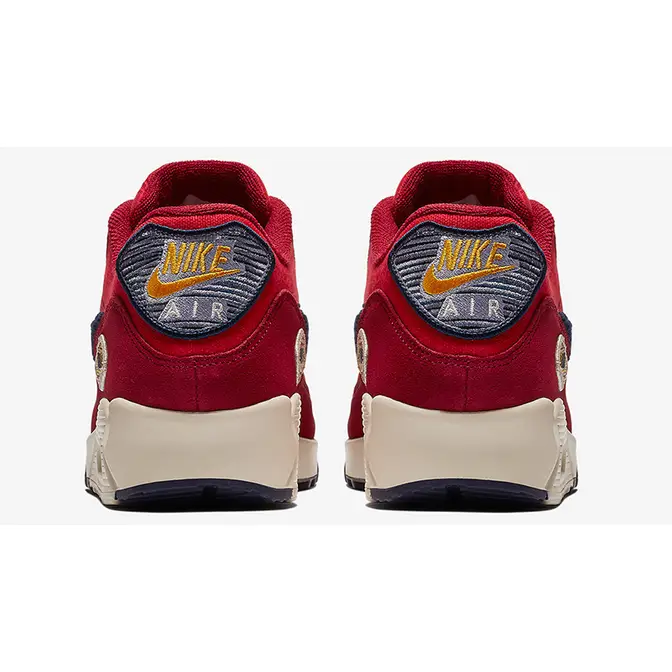 Nike Air Max 90 Chenille Swoosh Red | Where To Buy | 858954-600 | The ...