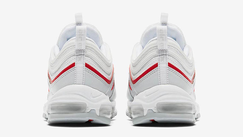 nike air max 97 white with red stripe