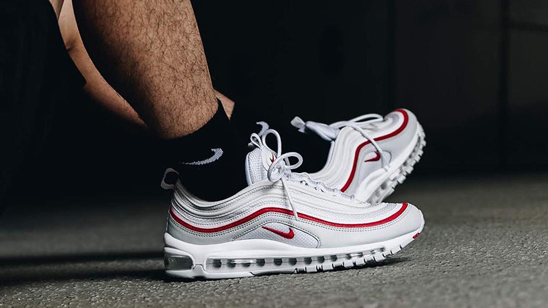 air max 97 white navy red