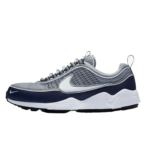 Nike nike foamposite grey print background blue Grey Navy 926955-007