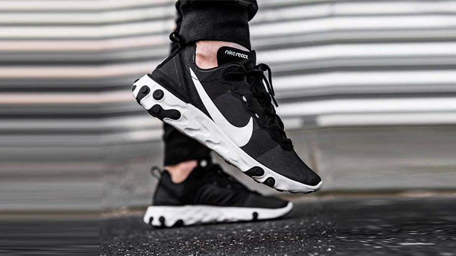 Nike React Element 55 Black White Where To Buy Bq6166 003 The Sole Supplier