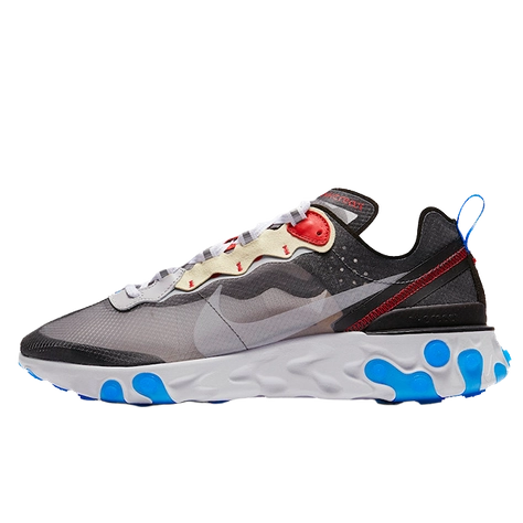 Nike Nike Roshe One NM QS Polka Dot Black Running Shoes Sneakers 810857-001 Dark Grey AQ1090-003
