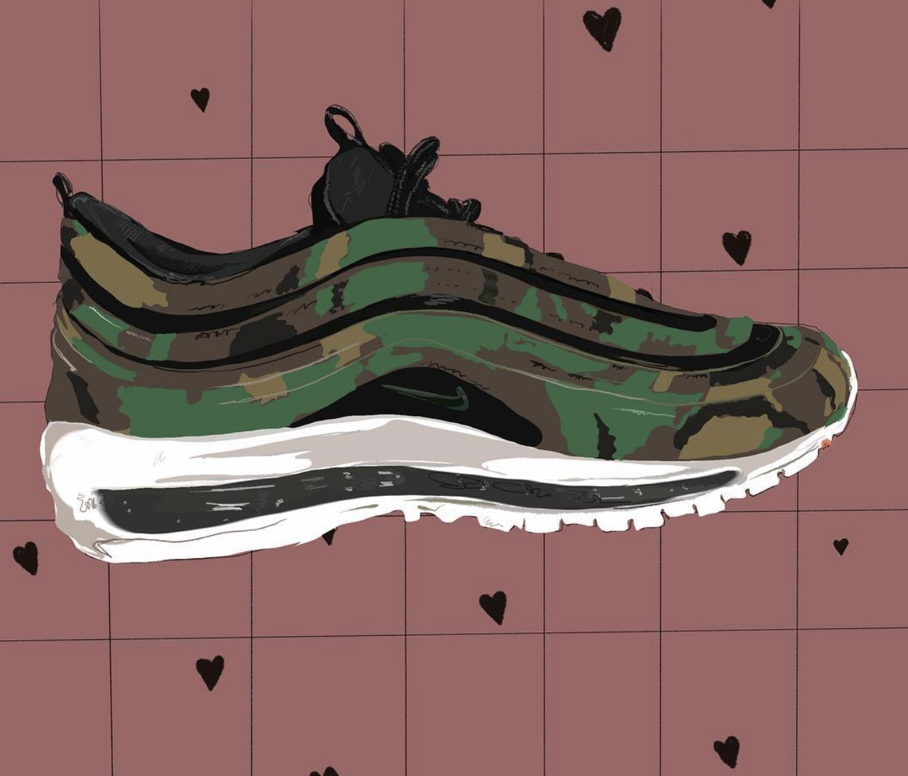 Nike x Office With Illustrator Stephanie Kane