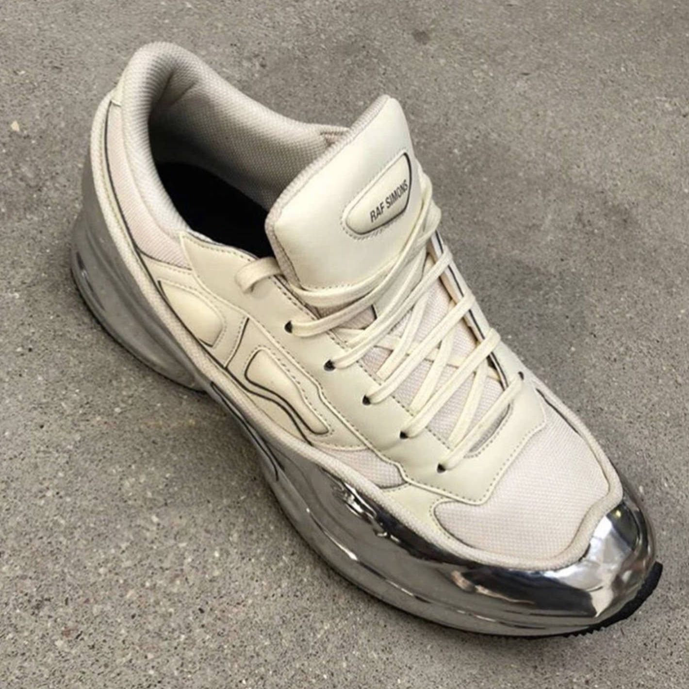 Take A Look At The Upcoming Metallic Raf Simons x adidas Ozweego
