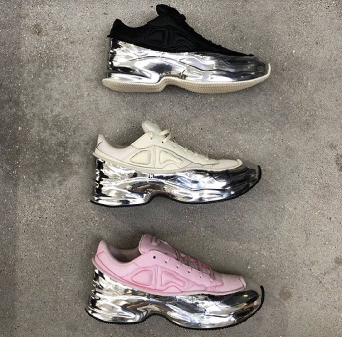 Take A Look At The Upcoming Metallic Raf Simons x adidas Ozweego