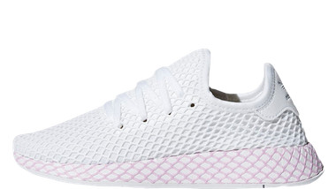 adidas Deerupt White Pink Womens