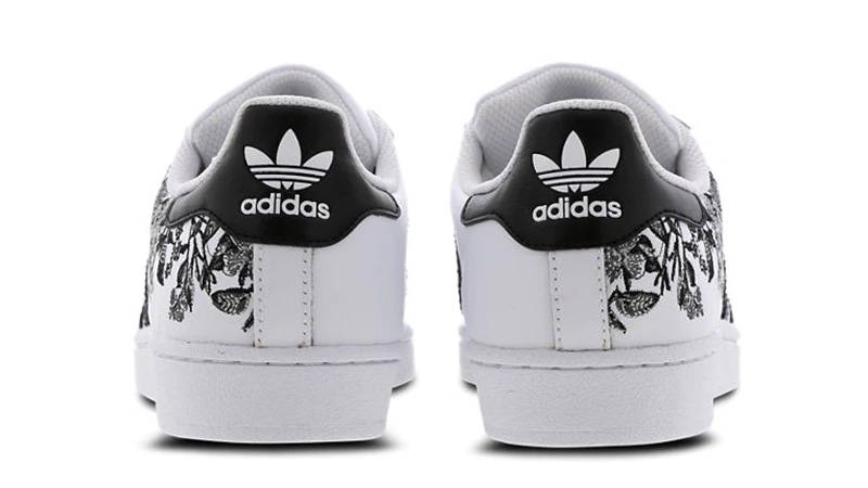 adidas Superstar Flower Embroidery White Womens Footlocker Exclusive | To Buy | TBC | The Sole