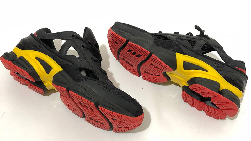 black yellow raf simons