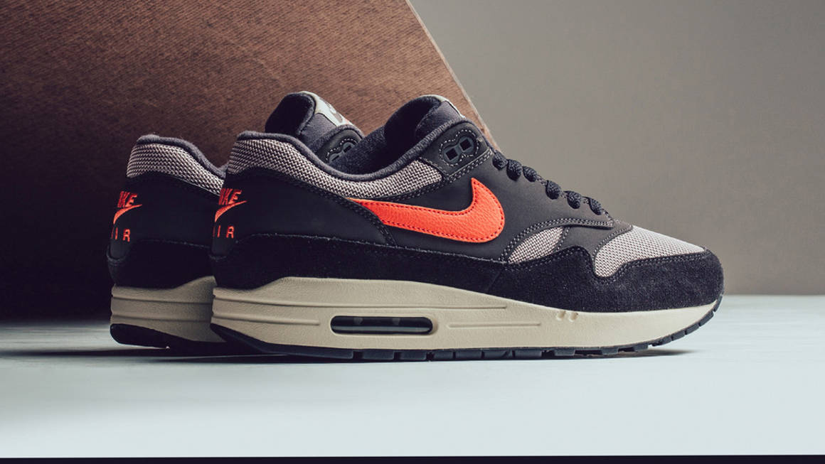 Nike Gives The Air Max 1 An Oil Grey And Wild Mango Makeover