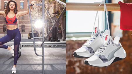 Watch Selena Gomez Strike A Pose In PUMA's Amp XT Sneaker Watch Selena Gomez Strike A Pose In PUMA's Amp XT Sneaker
