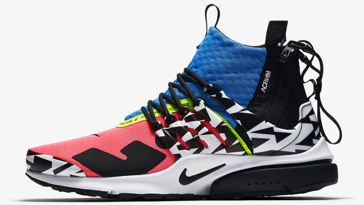 First Look At The ACRONYM x Nike Air Presto Mid &#8216;Racer Pink&#8217;