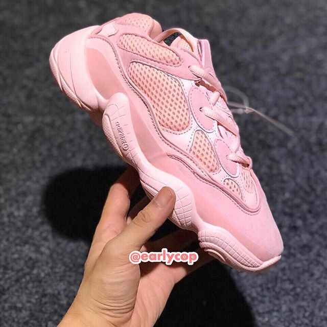 The adidas Yeezy 500 'Triple Pink 