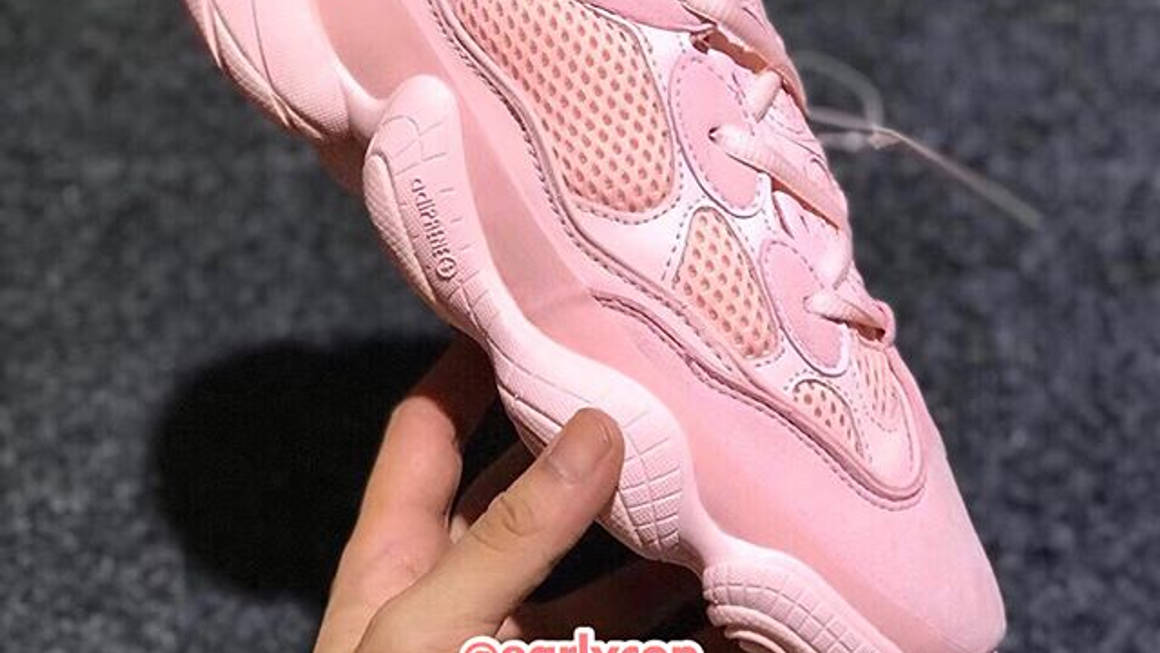 The adidas Yeezy 500 'Triple Pink 