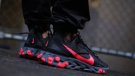 Sizes Launch Early For The Nike React Element 55 'Solar Red'