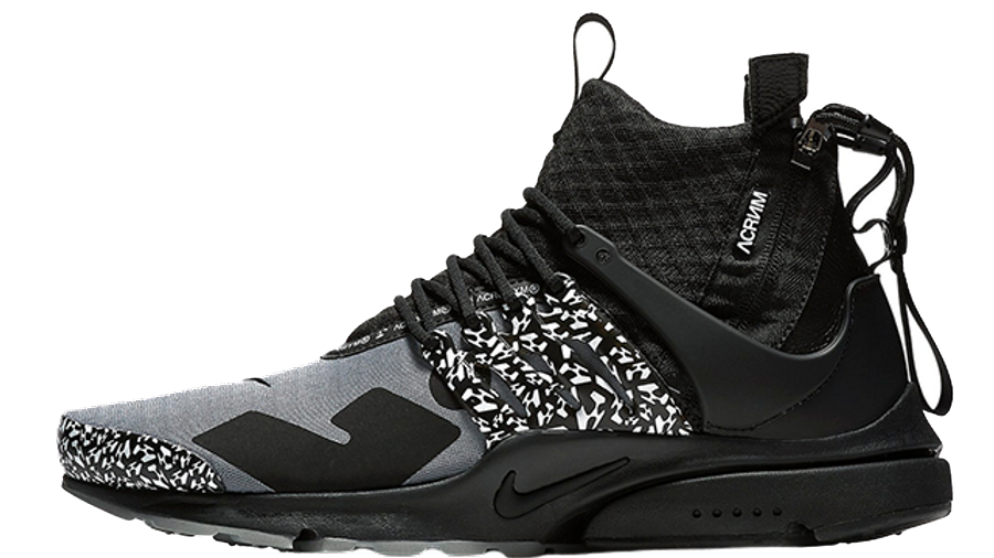 ACRONYM x Nike Air Presto Mid Grey Black | Where To Buy | AH7832 