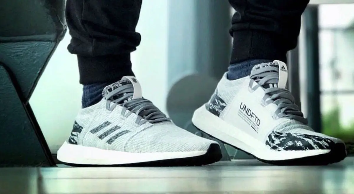 First Look At The Undefeated x adidas Pure Boost Go | The Sole 