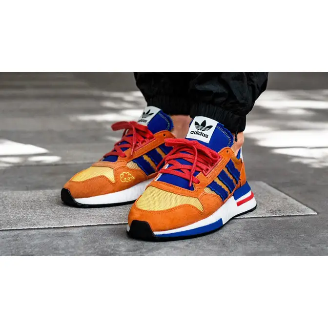 Dragon Ball Z x adidas ZX500 RM Goku | Where To Buy D97046 The Sole Supplier
