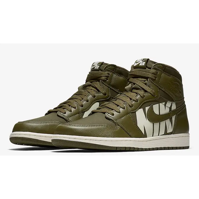 Olive canvas nike online