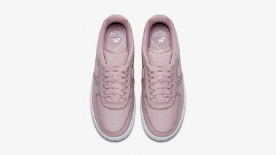 nike women's air force 1 glitter trainer particle rose