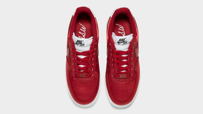 Nike Air Force 1 SE Red White Womens