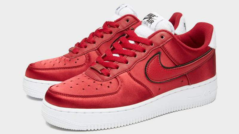 Nike Air Force 1 SE Red White Womens