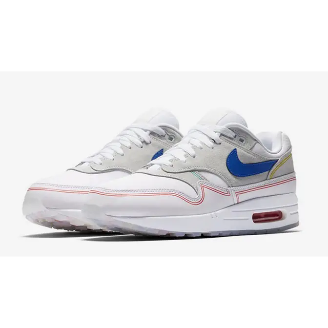 Nike Air Max 1 Centre Pompidou Pack White Multi | Where To Buy | AV3735 ...