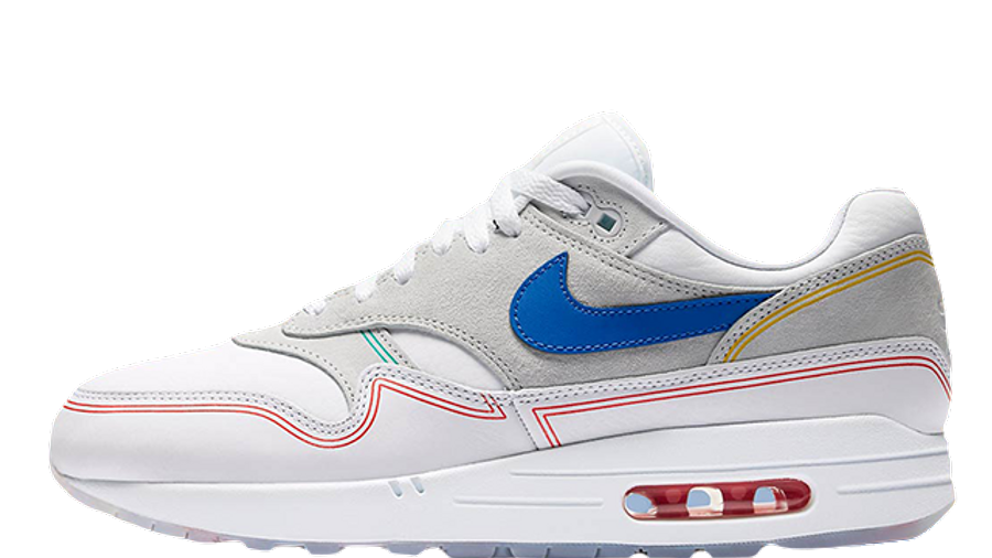 Nike Air Max 1 Centre Pompidou Pack White Multi | Where To Buy 