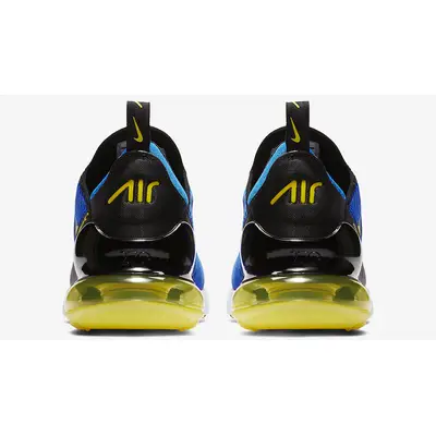 Air max 270 blue and sales yellow