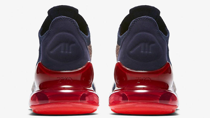 nike 270 flyknit red