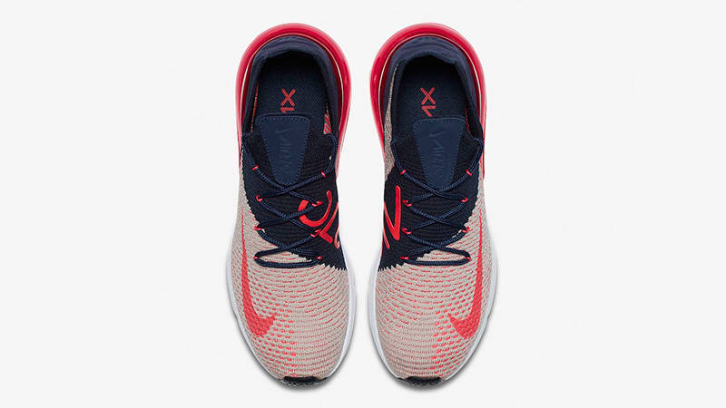 air max 270 flyknit chile red