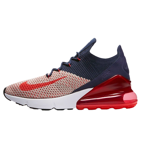 Nike Air Max 270 Flyknit Navy Red