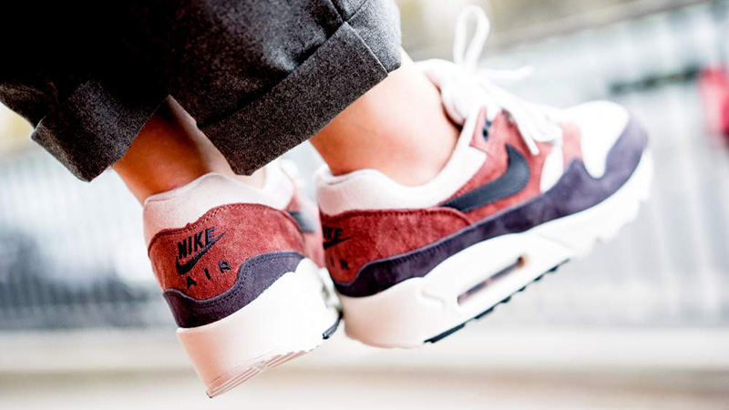 Air Max 90/1 Red Sepia Womens | Where To Buy | AQ1273-200 | The Sole Supplier