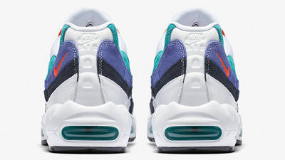air max 95 white teal