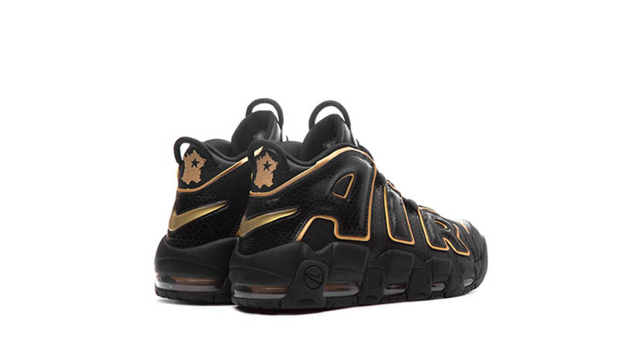 black and gold uptempos