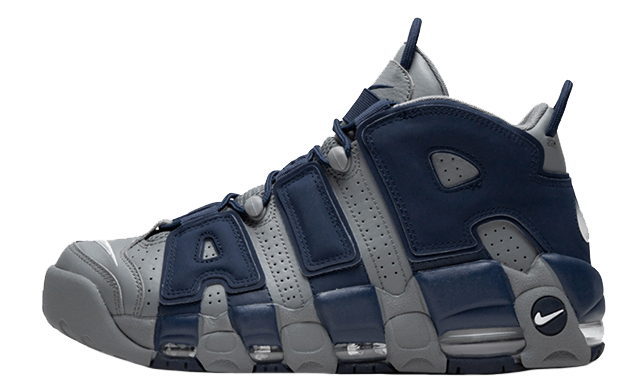 nike uptempo blue and grey