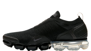 Nike Air VaporMax Flyknit Moc 2 Black White Nike Air VaporMax Flyknit Moc 2 Black White