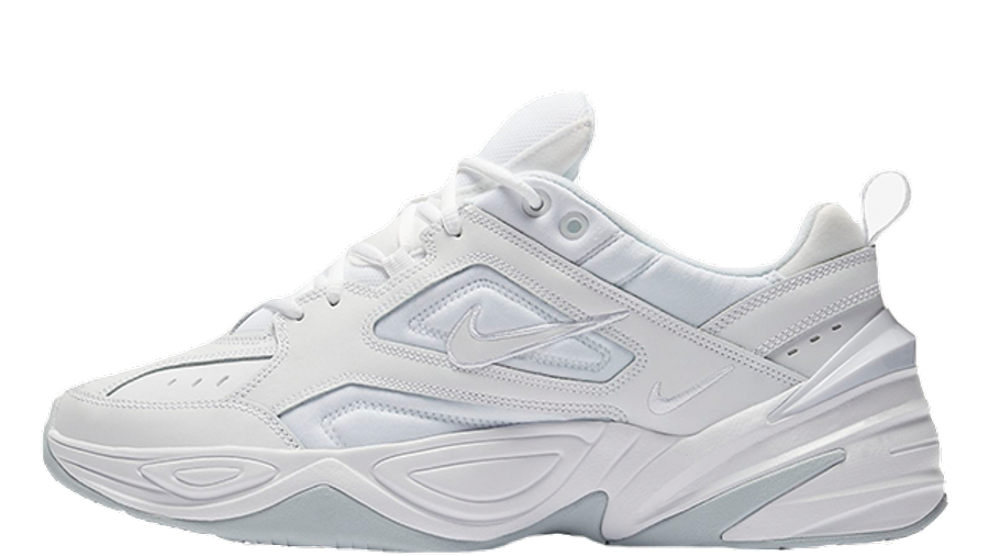 nike m2k tekno triple white