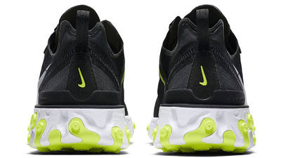 nike react element 55 black volt