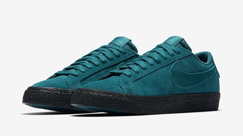 Nike Sb Zoom Blazer Low Teal Black Where To Buy 300 The Sole Supplier